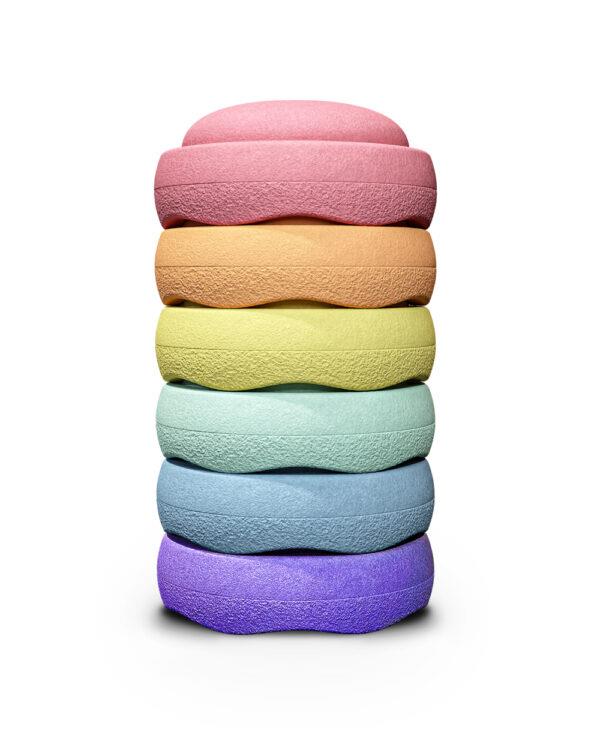 Stapelstein Rainbow Set Pastell