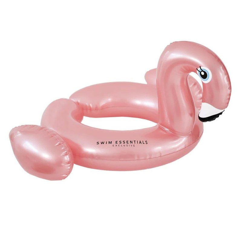 Aufblasbarer Schwimmring Schwan Pink 55 cm